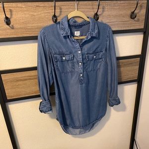 Chambray Top